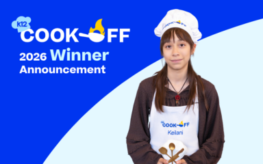 Keilani, Gewinnerin des Publikumspreises beim „K12 National Cook-Off“ 2026
