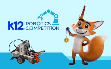 Banner zu den K12-Robotikwettbewerben